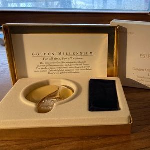 Estée Lauder Collectible Compact- Golden Millinum (from 2000).